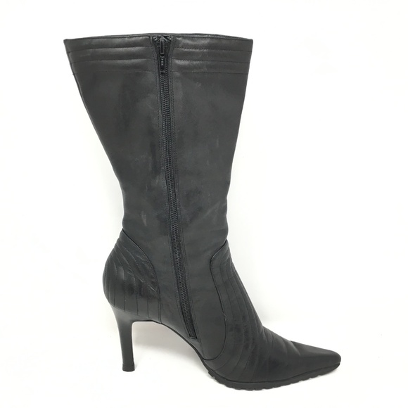 Nine West Washed Up Mid Calf Boots Shoes Size 8.5 - Picture 2 of 8